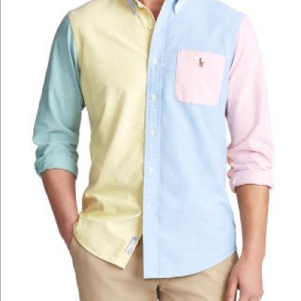 Ralph Lauren Colorblock Oxford Shirt